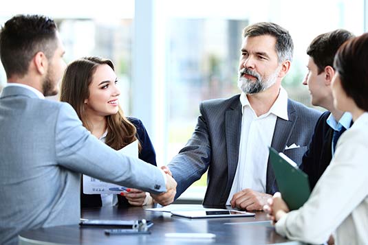 Meeting with Commercial Litigation Attorneys