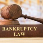 gavel resting on a bankruptcy law book_s