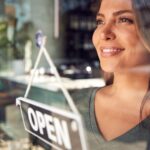 woman opening new business_s