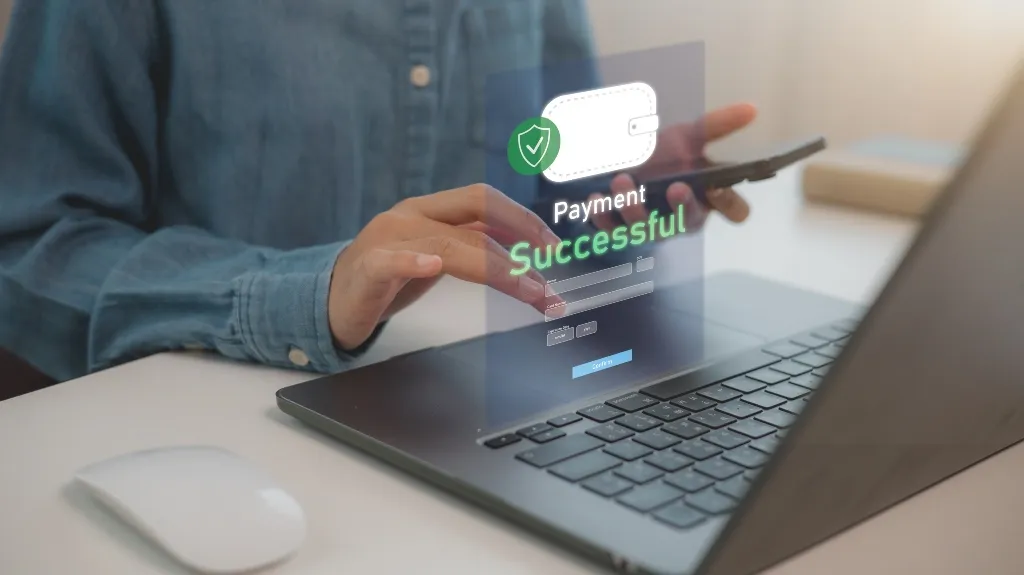 digital financial technology or fintech concept